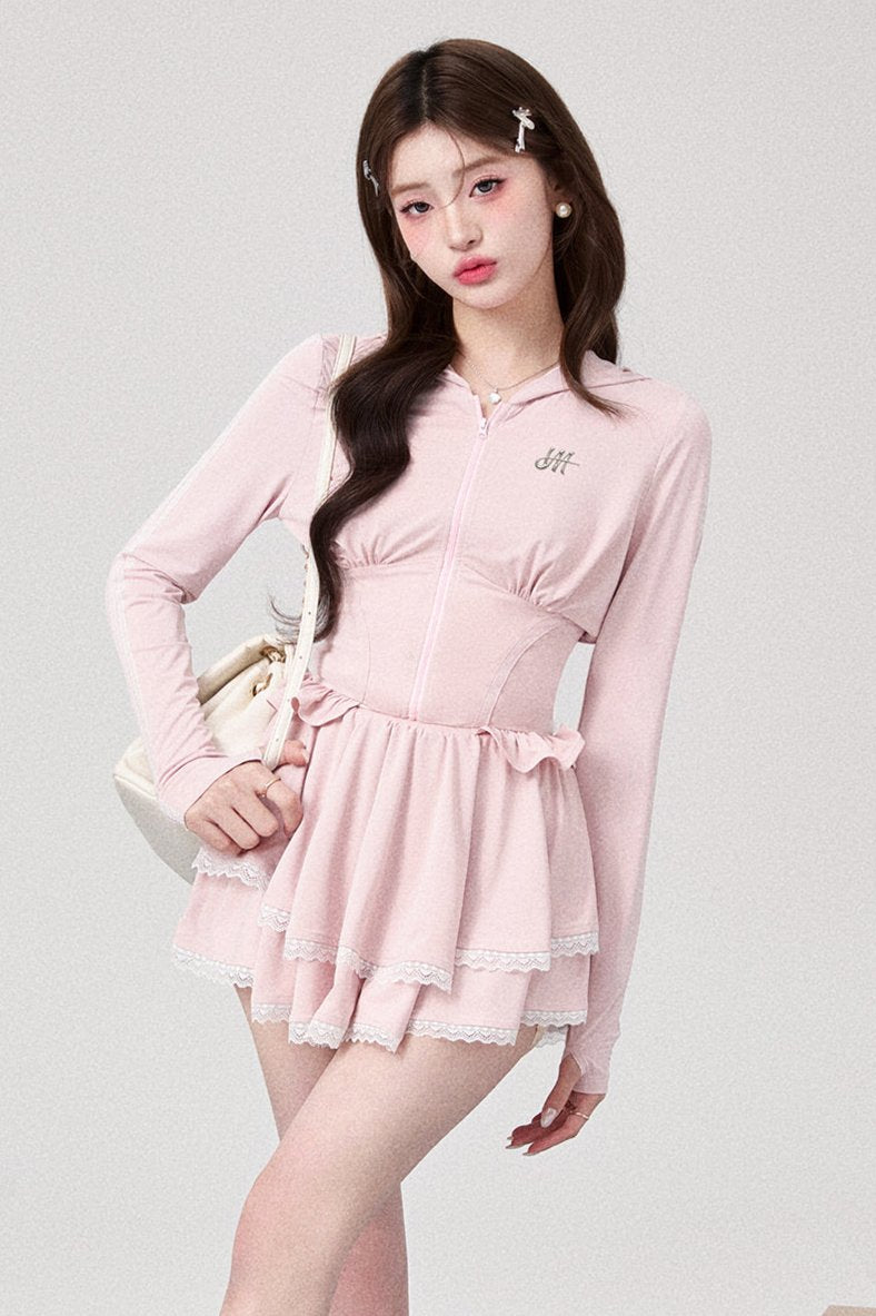 Sunscreen Skirt Set