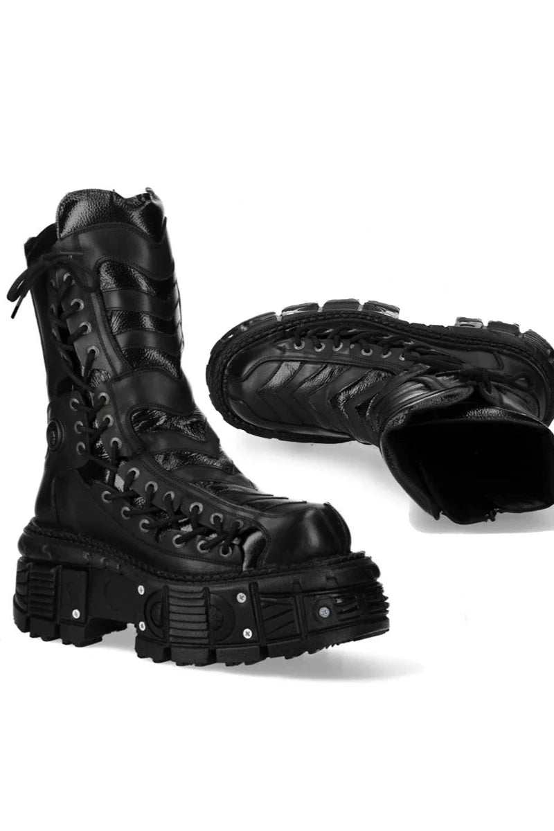 Mode Style Platform Boots