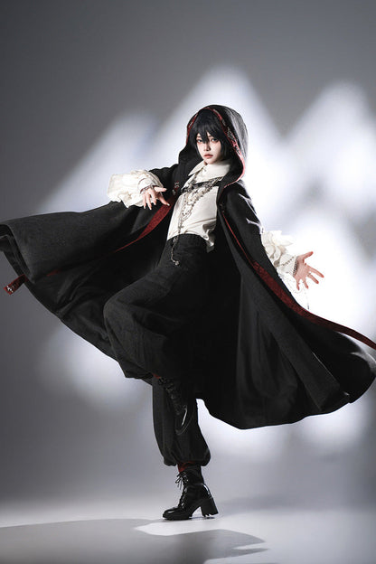 Sacred Oath Retro Prince Hooded Cape + Pants