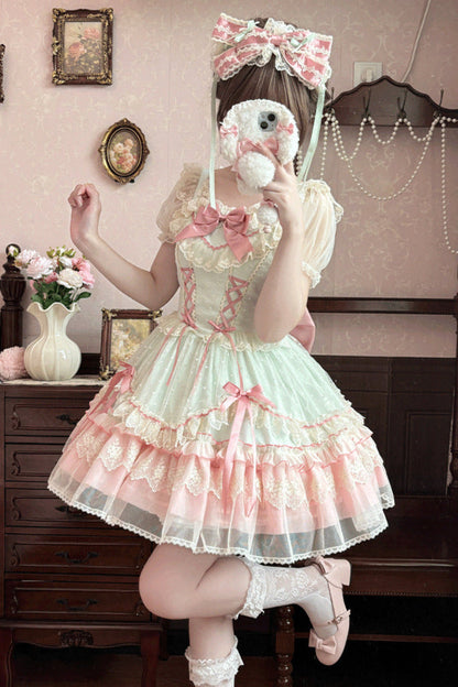 Candy House Sweet Ribbon Lolita Dress