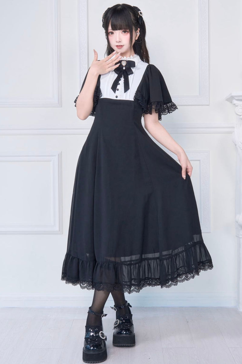 Night Glass Jirai Long Dress