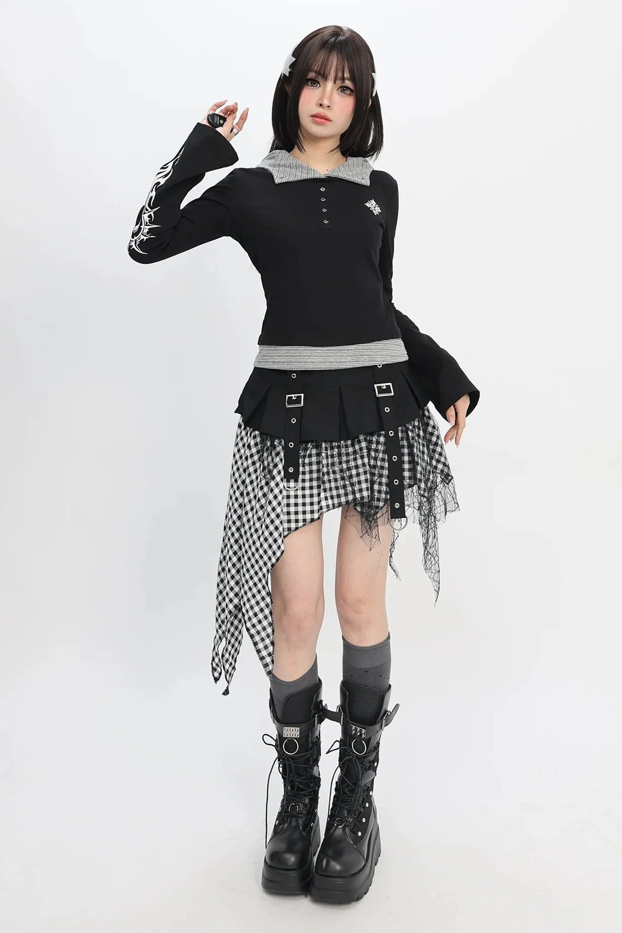 Wish Graffiti Hooded Top