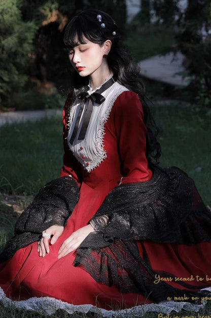 Night Retro Lolita Dress