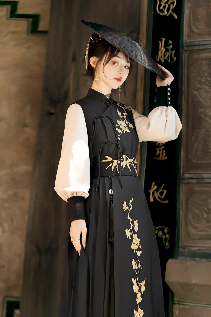 New Chinese-style Hanfu Skirt Set