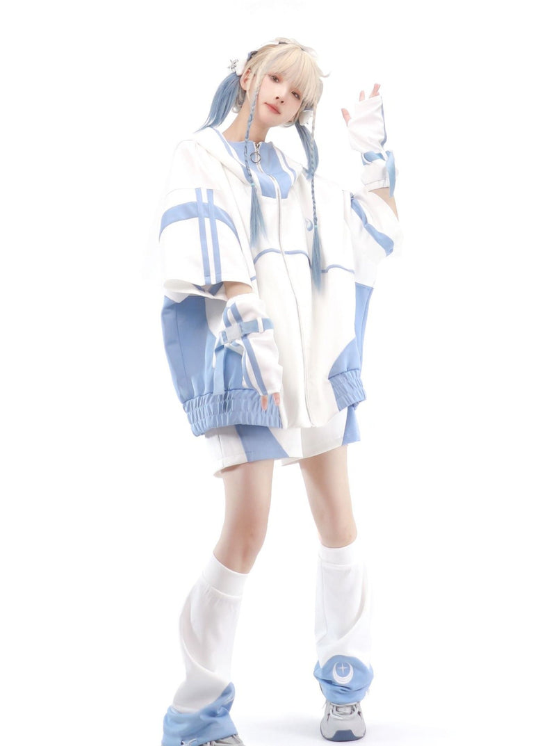 [angel Style] Subculture Cyber Jersey Set