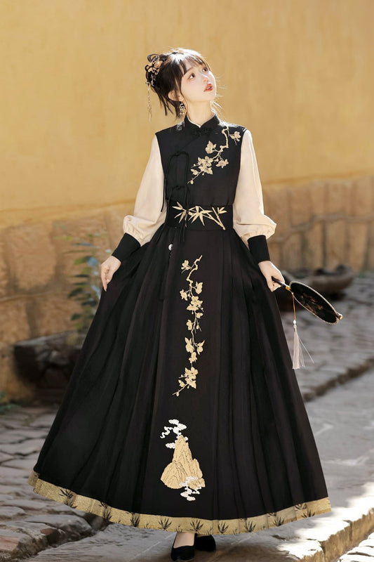 New Chinese-style Hanfu Skirt Set