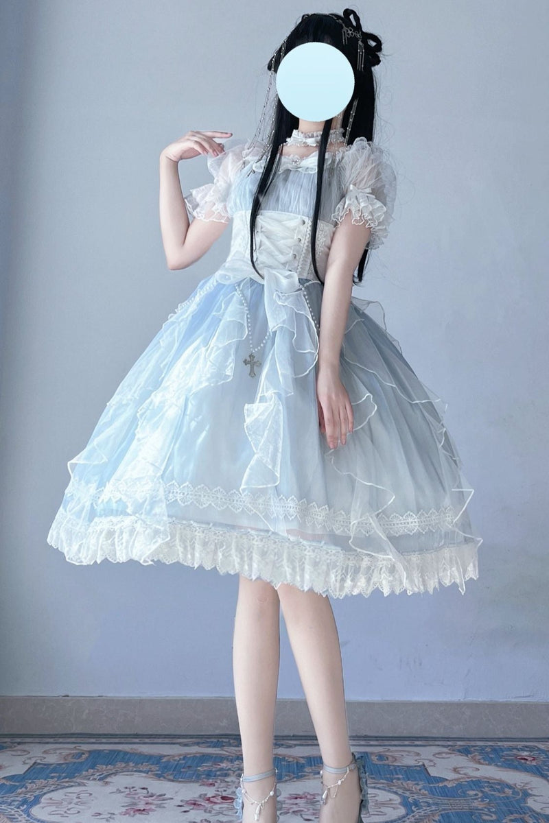 Summer Mermaid Tears Lolita Dress