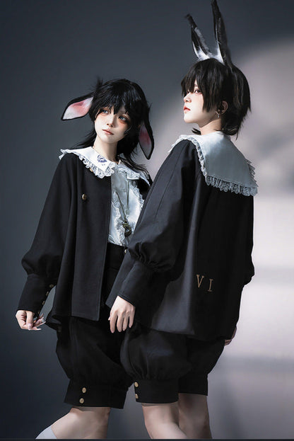 Chrono Rabbit European Prince Cape Jacket Suit