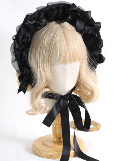 Lace Classic Ribbon Lolita Hat