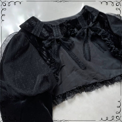 Gothic Doll Lolita Dress + Short Jacket