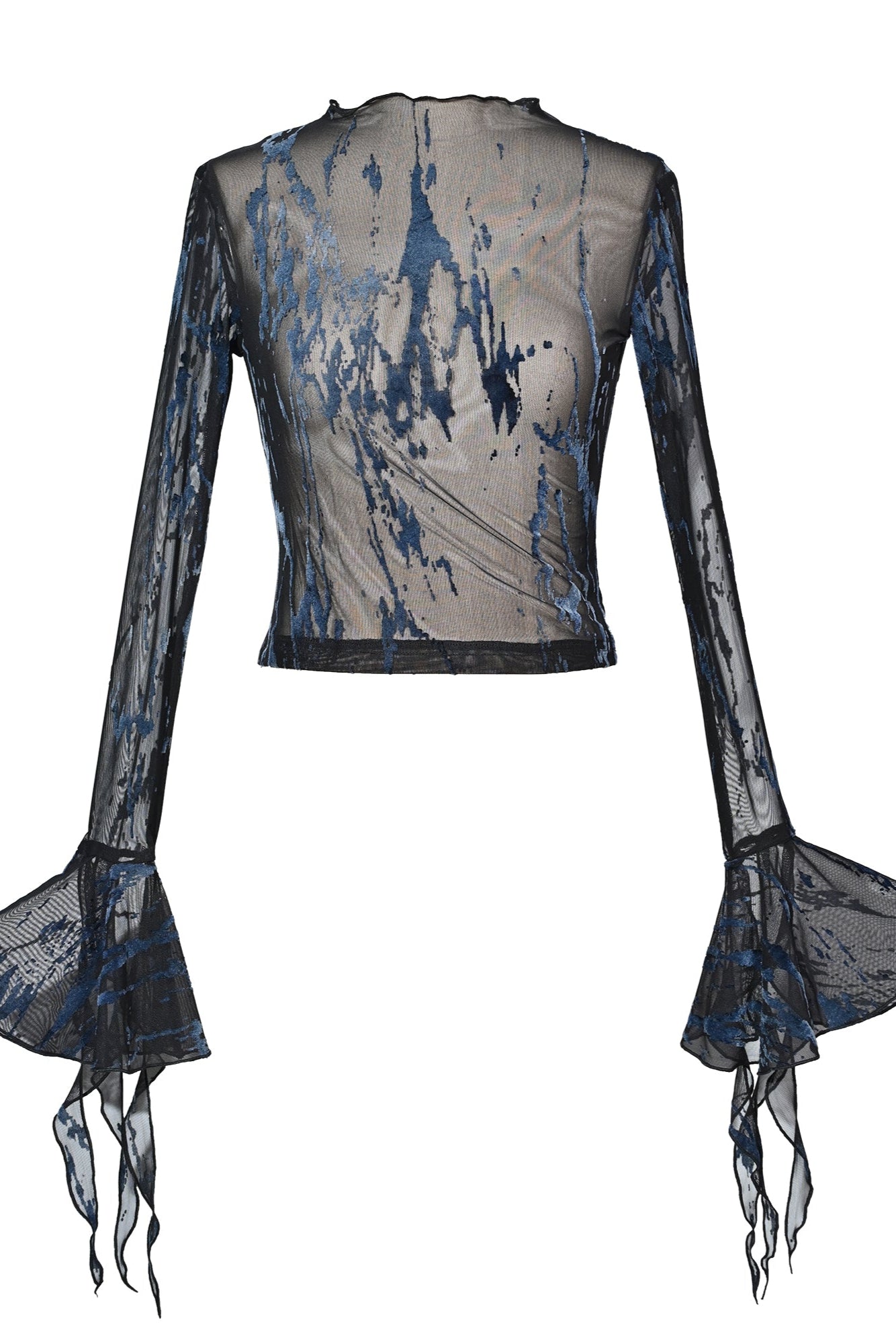 [pre-order] Virtual Sheer Top + Chain Butterfly Tube Top
