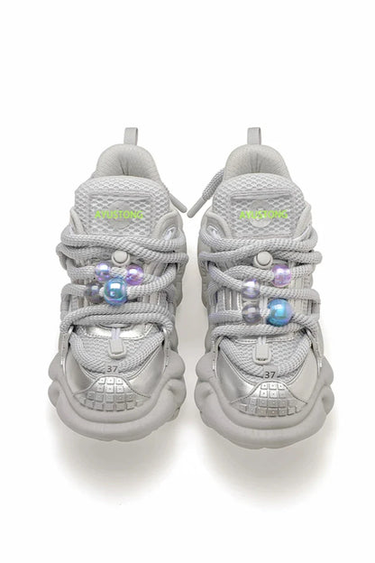 Turquoise Stone Subculture Shoes
