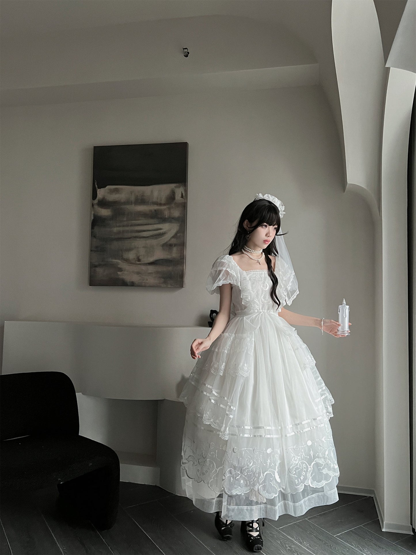 Summer Tiered Lolita Dress + Lolita Jumper Skirt