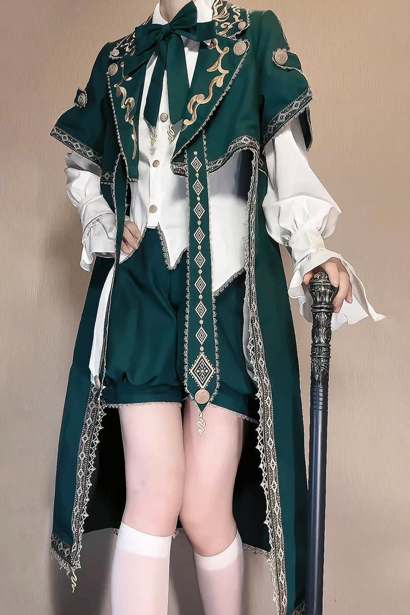 Great Star Angel Army Prince Cape Jacket Suit Full Set