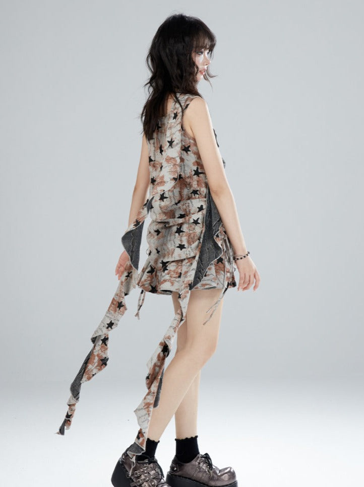 Dune Wasteland Summer Top + Skirt