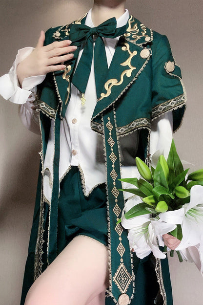 Great Star Angel Army Prince Cape Jacket Suit Full Set