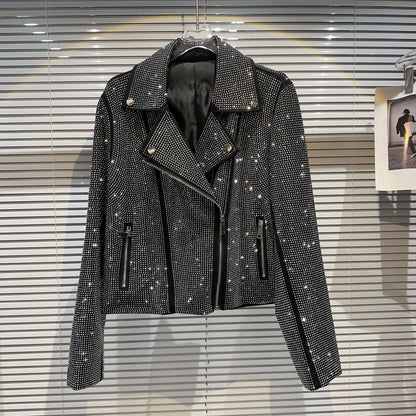 Diamond Leather Jacket
