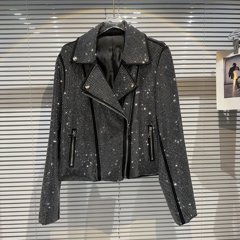 Diamond Leather Jacket