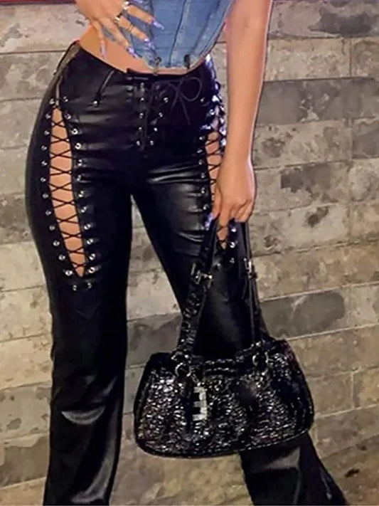 Hollow Out Pants