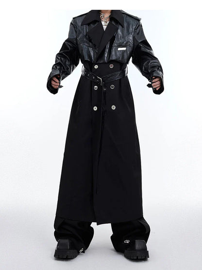 Leather Trench Coat