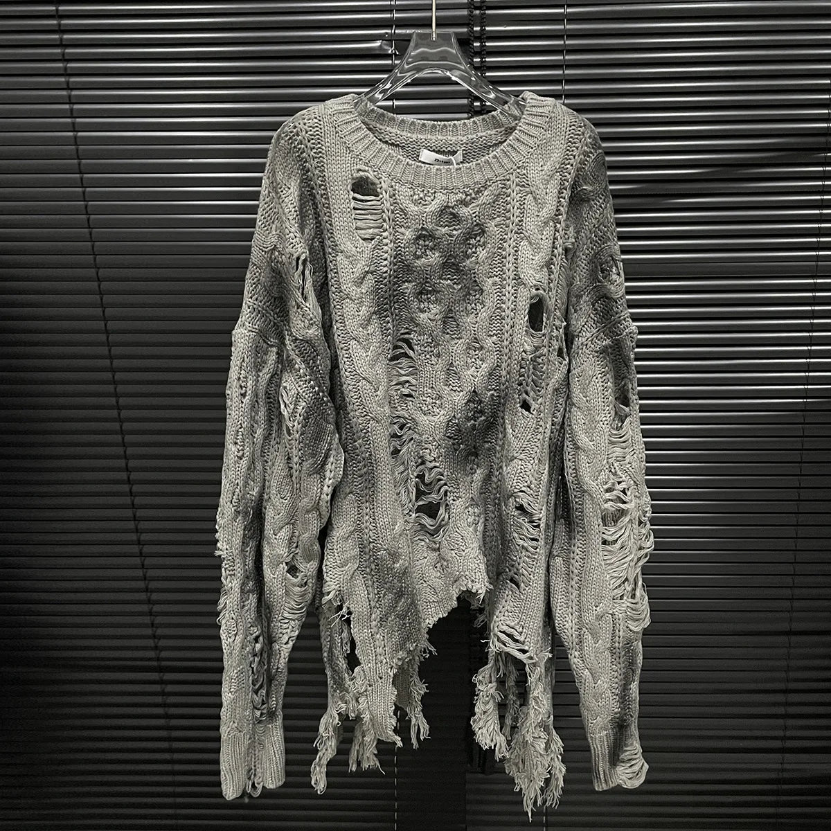 Knitted Pullover Gray