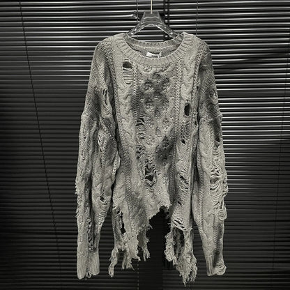 Knitted Pullover Gray