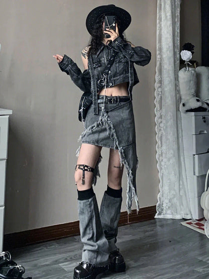 Denim Skirt
