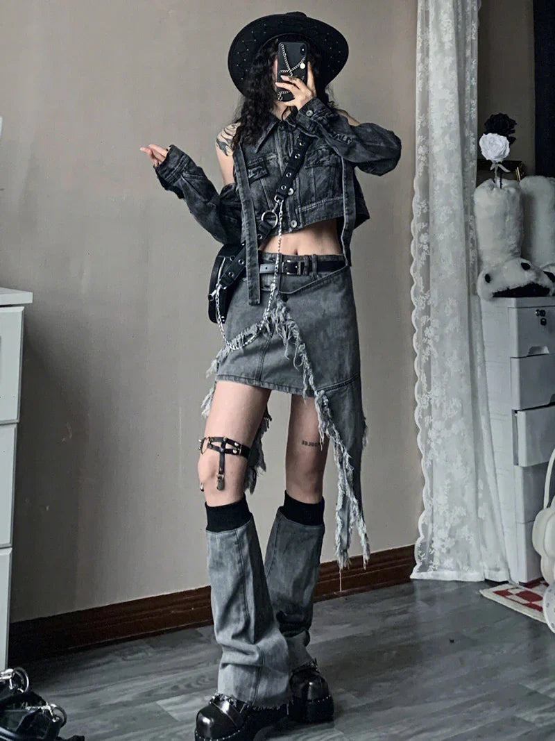 Denim Skirt