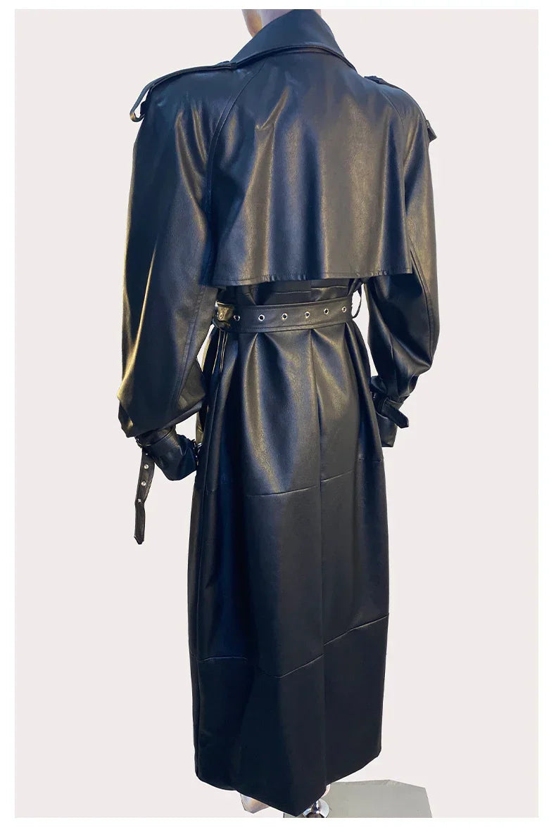 Leather Trench Coat