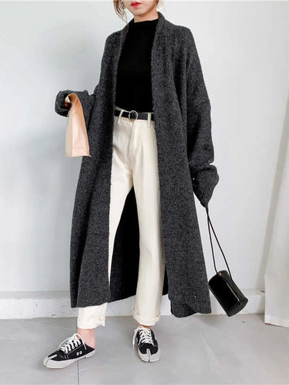 Loose Cardigan Black