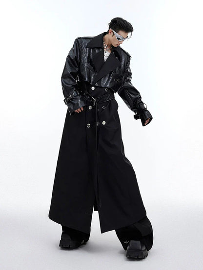 Leather Trench Coat