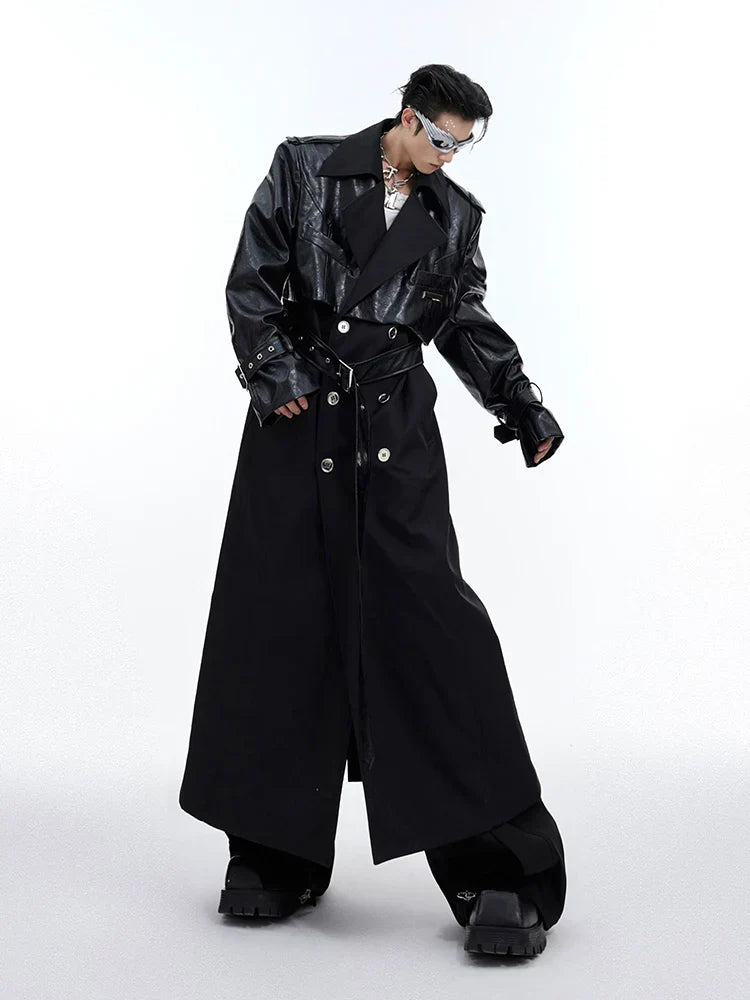 Leather Trench Coat