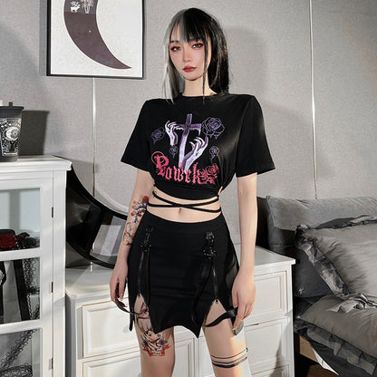 Crop Top With Straps