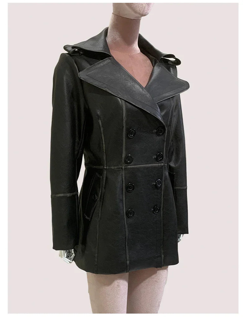 Leather Blazer