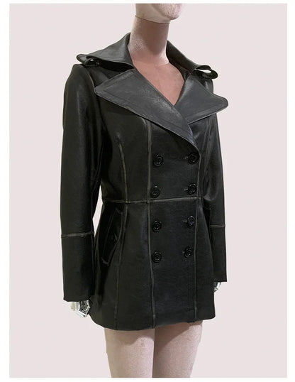 Leather Blazer
