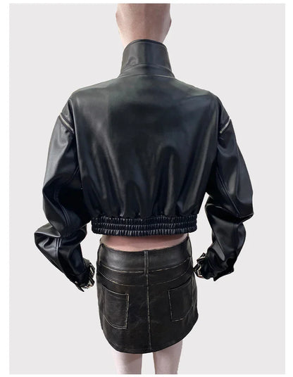 Short Leather Jacket