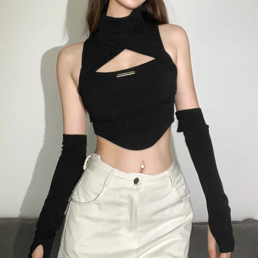 Gothic Crop Top