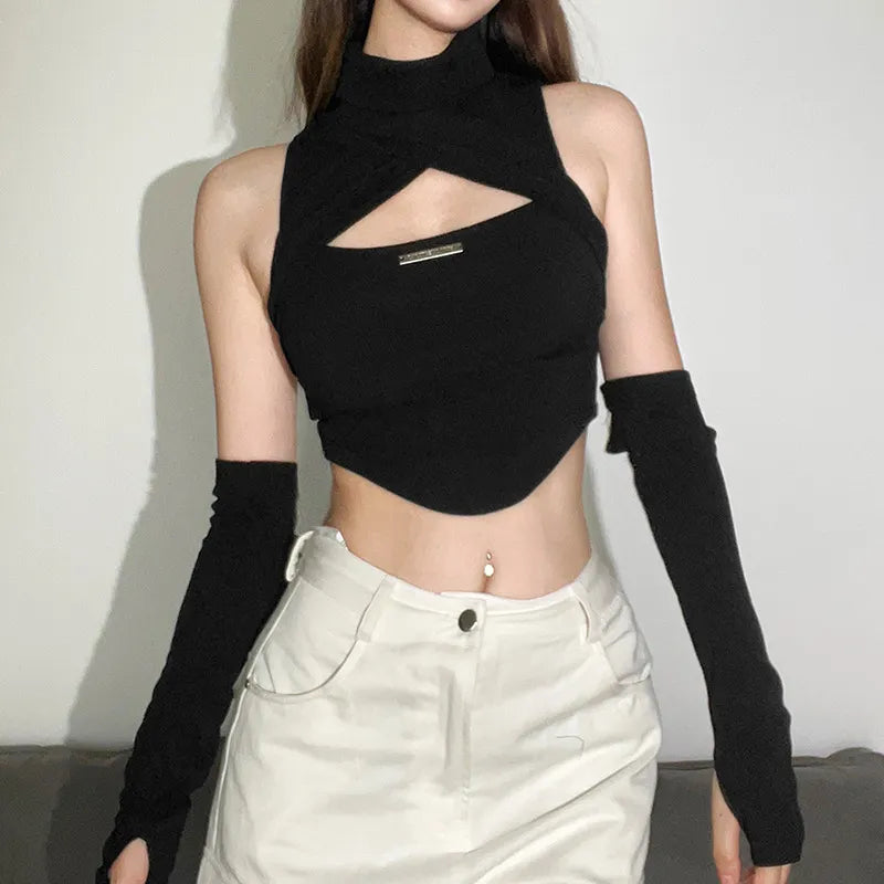 Gothic Crop Top