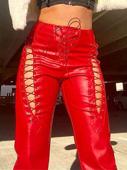 Hollow Out Pants