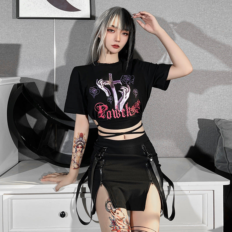 Crop Top With Straps