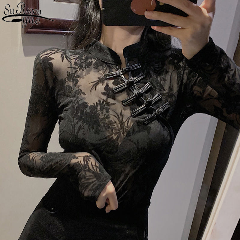 Gothic See-through Top