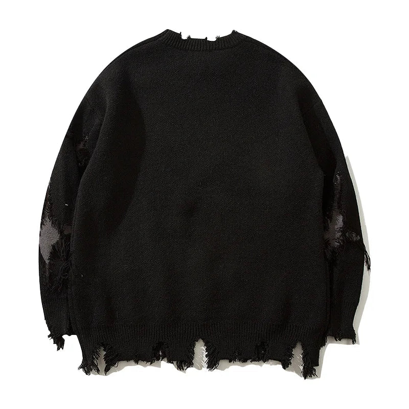 Skull Jumper Black
