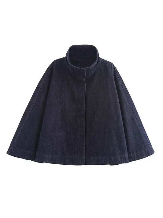 Denim Cape Blue