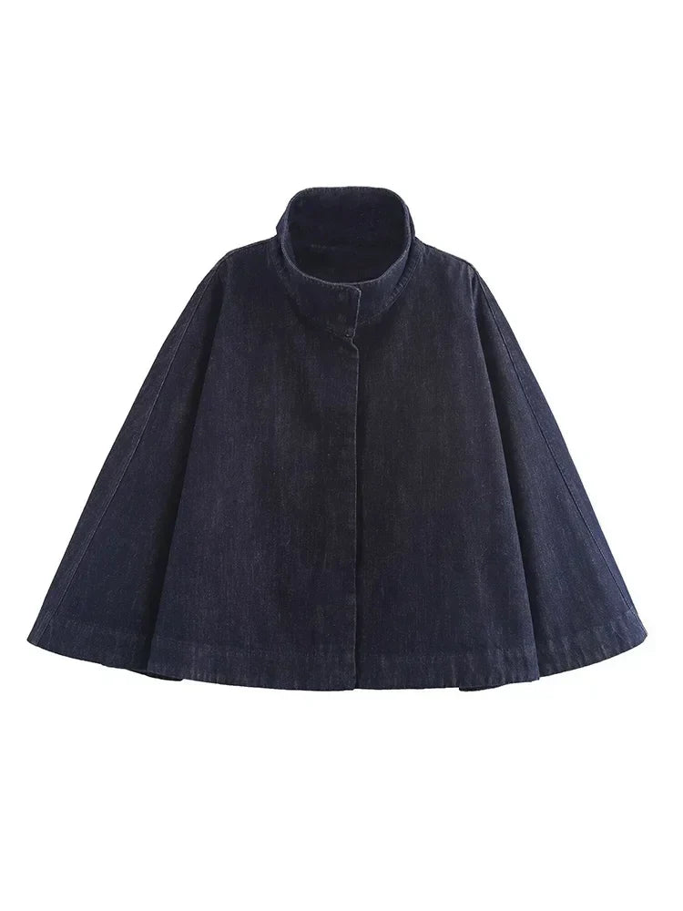 Denim Cape Blue