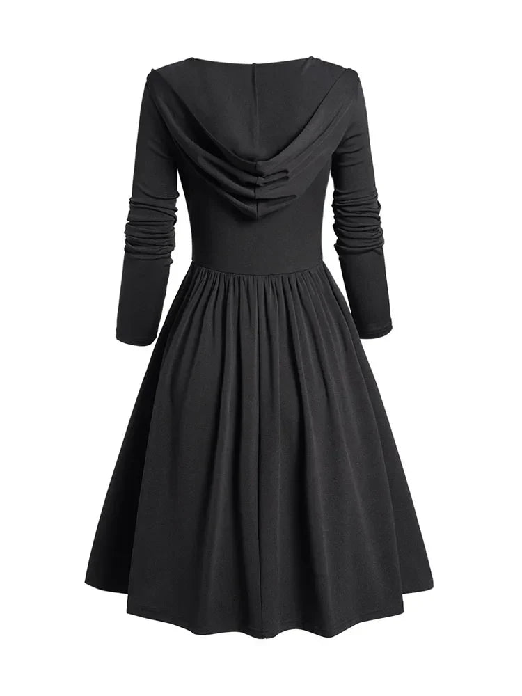 Gothic Hooded Dress