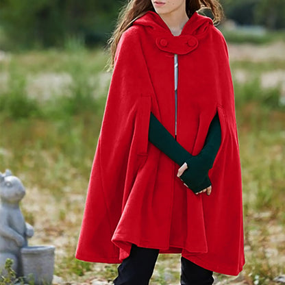 Hooded Cloak Black