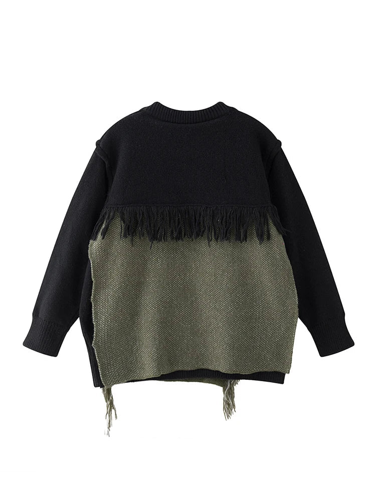 Knitted Jumper Black