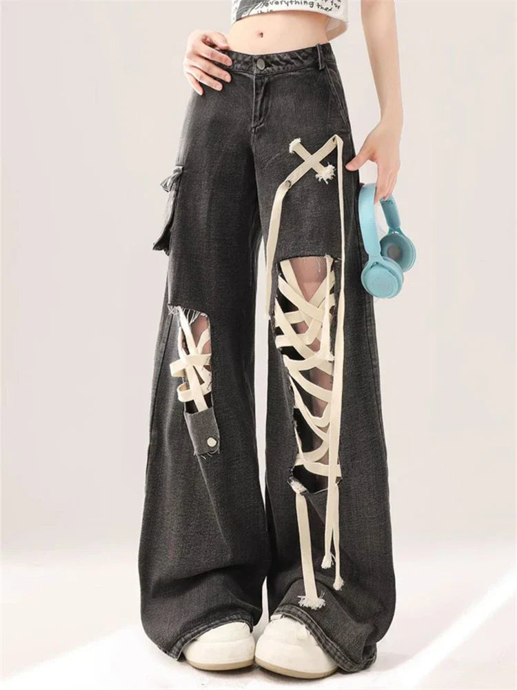 Denim Baggy Pants