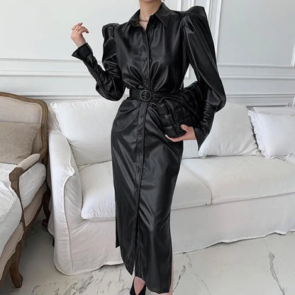 Leather Dress