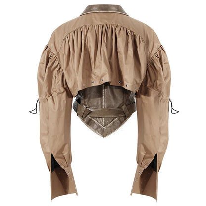 Faux Leather Jacket